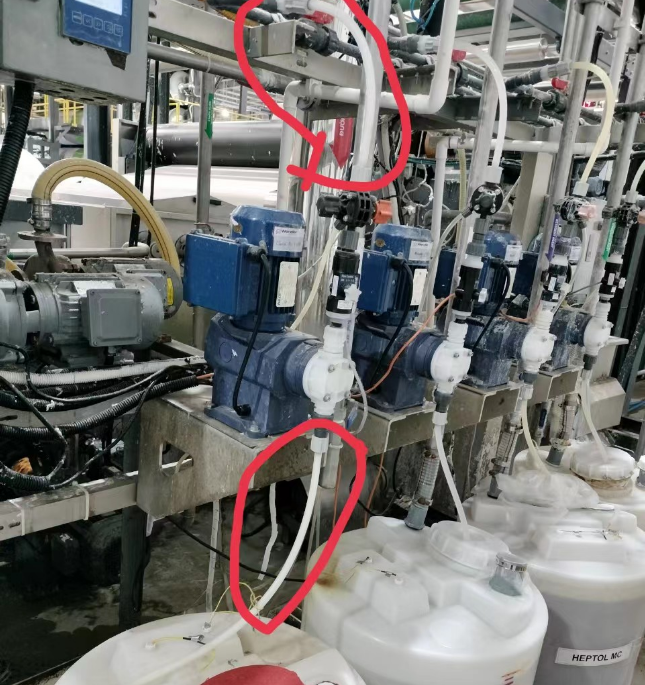 加查县计量泵案例